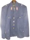DR Herren Uniformjacke Gr. 63 mit Kragenspiegel rot neues Flügelrad