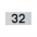 Emailleschild 32 von Blockstelle