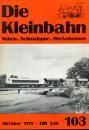 Die Kleinbahn Heft 103
