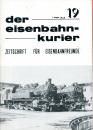 Eisenbahn Kurier Heft 19 August 1969