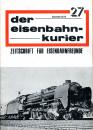 Eisenbahn Kurier Heft 27 November 1970