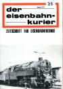 Eisenbahn Kurier Heft 28 Januer 1971