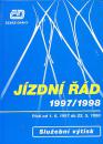Kursbuch CSD Jizdni Rad Tschechien 1997 / 1998