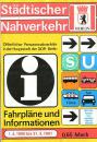 Fahrplan Städtischer Nahverkehr Berlin BVB 1990 / 1991