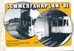 BVG Fahrplan 1981