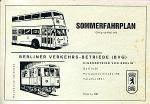 BVG Fahrplan 1972