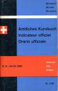 Kursbuch SBB Schweiz 1964