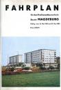 Fahrplan Kraftomnibusverkehr Magdeburg 1981 / 1982