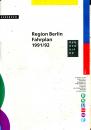 Fahrplan Region Berlin 1991 / 1992 mit Potsdam