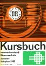 Kursbuch DR 1980 Internationaler und Binnenverkehr