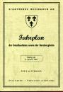 Fahrplan Stadtwerke Wiesbaden 1967