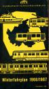 Fahrplan Hamburger Verkehrsverbund HVV 1966 / 1967