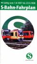Fahrplan S-Bahn Berlin 1997 / 1998