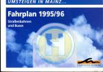 Fahrplan Mainz 1995 / 1996