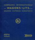 Kursbuch Wagons-Lits 1960 Compagnie Internationale Grandes Express Europeens