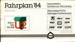 Fahrplan Großraum Nürnberg 1984