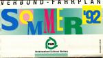 Fahrplan VGN Großraum Nürnberg 1992