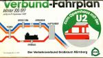 Fahrplan VGN Großraum Nürnberg 1988 / 1989