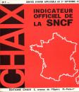 Kursbuch Frankreich SNCF 1970