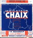 Kursbuch Frankreich SNCF Service D Hiver 1959 Applicable au 4. October 1959