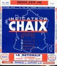 Kursbuch Frankreich SNCF Service D ete 1959 Applicable a  Partir du 31 Mai 1959