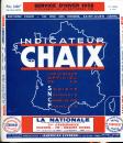 Kursbuch Frankreich SNCF Service D Hiver 1958 Applicable au 28 Septembre 1958