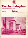Taschenfahrplan Rbd Halle 1969 / 1970