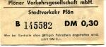 Fahrschein Stadtverkehr Plön