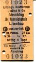ÖBB Fahrkarte Gmünd N Oe – Abschlag Heidenreichstein Litschau