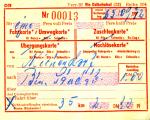 Fahrschein Michendorf – Berlin Stadtbahn Rotdruck