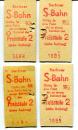 4 Fahrkarten S-Bahn Berlin