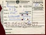 Fahrschein Österreich 1937