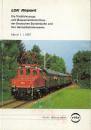 Die Triebfahrzeuge der Deutschen Bundesbahn und ihre Heimatbetriebswerke 1987
