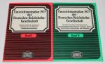 Umzeichnungsplan DRG 1925 Band I + Band II