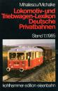Lokomotiv und Triebwagen Lexikon Privatbahnen 1985