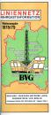 BVG Berlin Liniennetz 1978 / 1979
