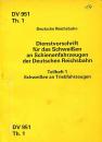 DV 951 Th1 Schweißen an Schienenfahrzeugen der Deutschen Reichsbahn