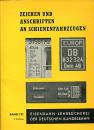 Zeichen und Anschriften an Schienenfahrzeugen DB 1965