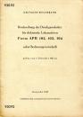 DV 930 02 Beschreibung der Druckgasschalter für elektrische Lokomotiven Form APB 102, 103, 104 nebst Bedienungsvorschrift 1947