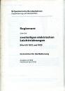 Reglement über die zweiteiligen elektrischen Leichttriebwagen RAe4/8 und 1023 1975 ( Kopie, nicht geheftet !)